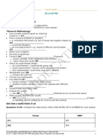 Section 3 Questions 21-30 Questions 21-30: Complete The Notes Below. "Research Methodology"