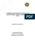 Anteproyecto Contamnacion Presente en Las Fuentes de Agua Dulce Del Municpio de Galapa