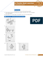 Answers To Practice Book Exercises: 12 Tessellations, Transformations and Loci