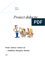 Proiect didactic-substantivul
