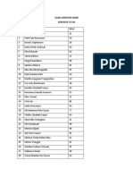 Ujian Semester Akhir Gerontik TK Iiia