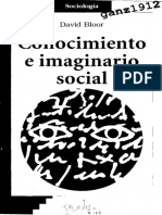 BLOOR, DAVID - Conocimiento e Imaginario Social (OCR) (Por Ganz1912)