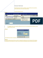 Changing SAP Data Element Field Text