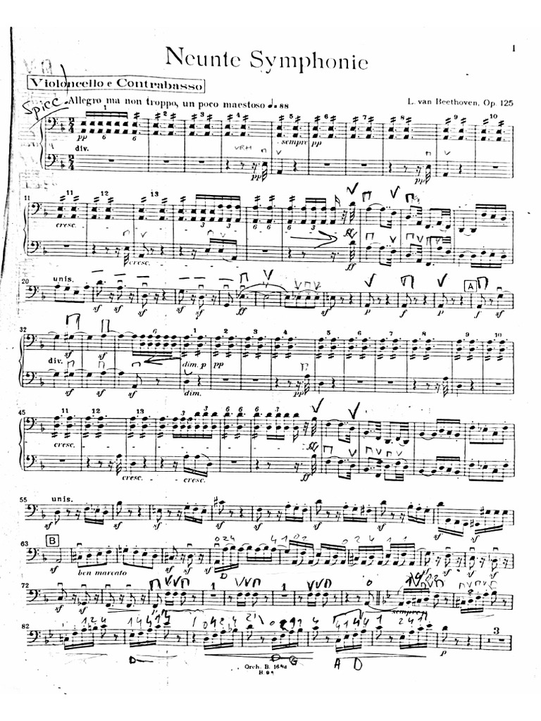 Beethoven 9 Symphonie | PDF