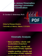 Kinetics Versus Kinematics For Analyzing Locomotor Coordination