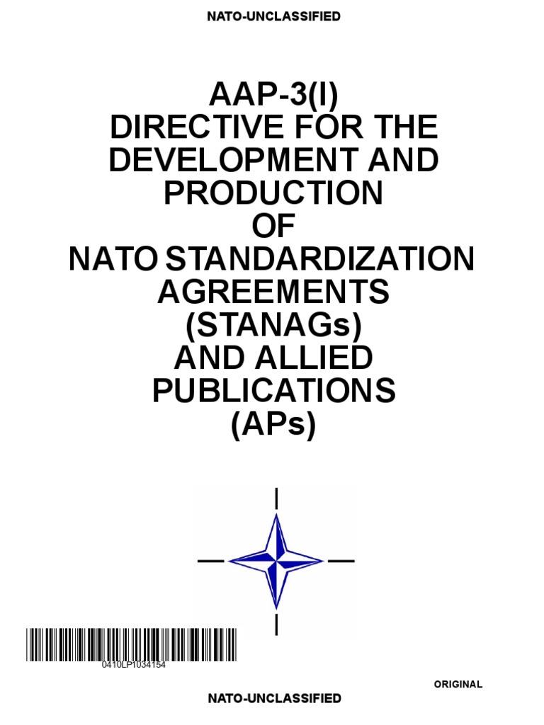 Aap 3 (I) Directive For The Development and Production of Nato