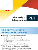 1 1 History of Education