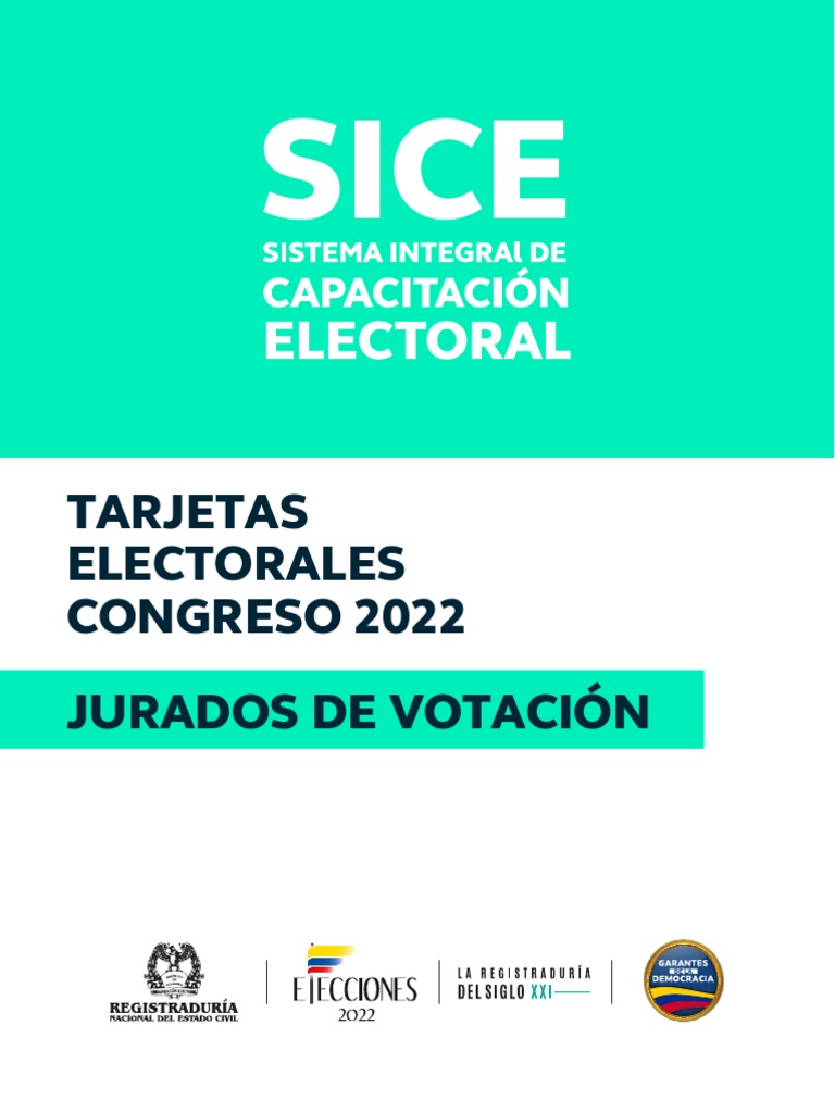 Jurados de Votacion PDF Distrito electoral Votación