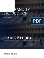 Radio and TV Production: Fay Virrey
