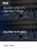 Radio and TV Production: Fay Virrey