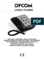 Phone Topcom Sologic TS-6650