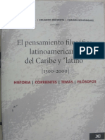 Dussel - Pensamiento Filosófico Latinoamericano