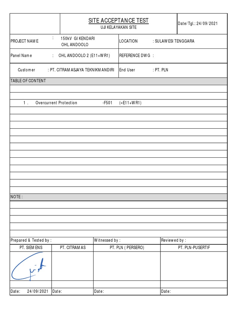 Overcurrent Protection Test Report | PDF | Alternating Current ...