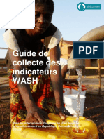 Guide de Collecte Des Indicateurs Du Cluster Wash RDC Juin 2014 Version Finale Juillet 2014