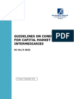 Guidelines On Conduct For Capital Market Intermediaries