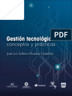 GESTION TECNOLOGICA CONCEPTOS Y PRACTICAS E-Libro Gestión