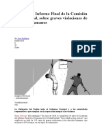 10 Años Del Informe Final de La Comisión de La Verdad