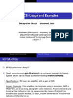 NGSPICE-Usage and Examples: Debapratim Ghosh Mohamed Jabir