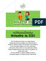 Boletín No. 11 #JovenesRurales Noviembre de 2020