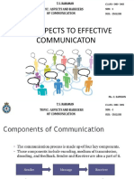 1.3 Barriers of Effective Communicaton