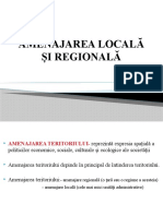 Amenajarea Locală Și Regională