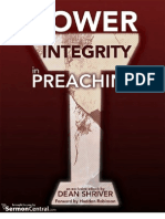 The Power of Integrity in Preaching