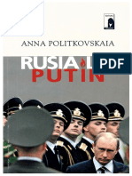 Anna Politkovskaia - Rusia Lui Putin