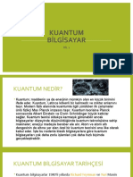 Kuantum Bi̇lgi̇sayar