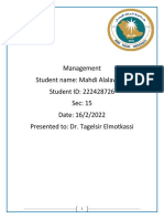 Mahdi ALalawiyat 222428726 Management