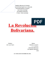 La Revolución Bolivariana 