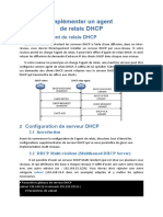TP N°5 - Implémenter un serveur DHCP [Agent de relais]