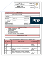 Plan de aula Urbanismo II