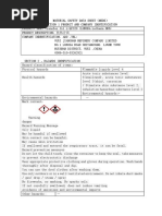 Material Safety Data Sheet MSDS L-QC320