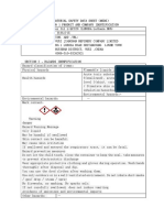 Material Safety Data Sheet MSDS L-QC320