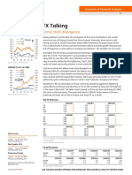 FX Talking: Some Stark Divergence