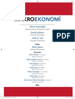 MAKROEKONOMİ. Daron Acemoğlu. Massachusetts Teknoloji Enstitüsü. David Laibson. Harvard Üniversitesi. John A. List. Chicago Üniversitesi.