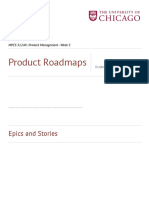 Product Roadmaps: MPCS 51240: Product Management - Week 5