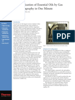 Characterization of Essential Oils by Gas Chromatography Characterization of Essential Oils by Gas Chromatography