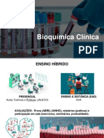 Bioquímica Clínica - Aula 01 Introdução