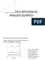 Primera Parte Analisis Estadistico de Analisis Quimico