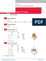 The Alphabet and Vowels: Cake, Please