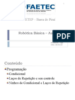 Robótica Básica - Estruturas de Controle