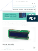 Aula 7 - Como Utilizar o Display LCD 16x2 - FilipeFlop