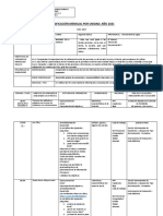 formato planificación 2°