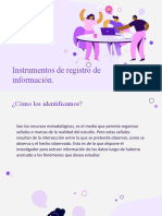 Exposición Instrumentos de Informacion