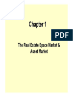 The Real Estate Space Market & Asset Market