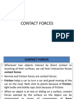 Contact Forces