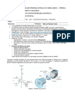 Controle de posição de motor CC usando PID, PID-LGR, compensador e deadbeat digitais