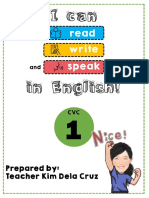 I Can Read, Write, and Speak in English - 1