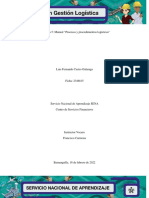 Evidencia 5 Manual, Procesos y Procedimientos Logisticos